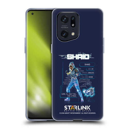 Starlink Battle for Atlas Character Art Shaid 2 Soft Gel Case for OPPO Find X5 Pro