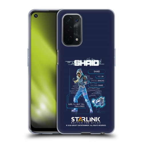 Starlink Battle for Atlas Character Art Shaid 2 Soft Gel Case for OPPO A54 5G