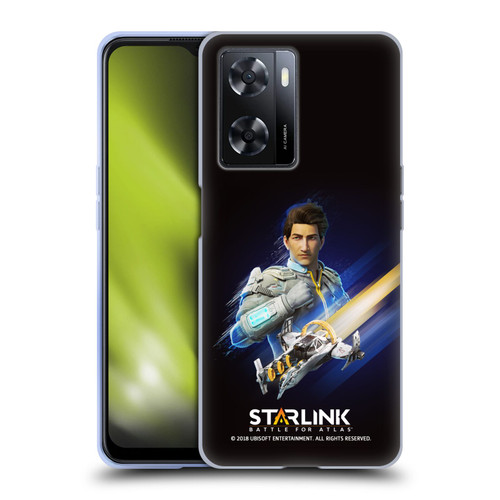 Starlink Battle for Atlas Character Art Mason Arana Soft Gel Case for OPPO A57s