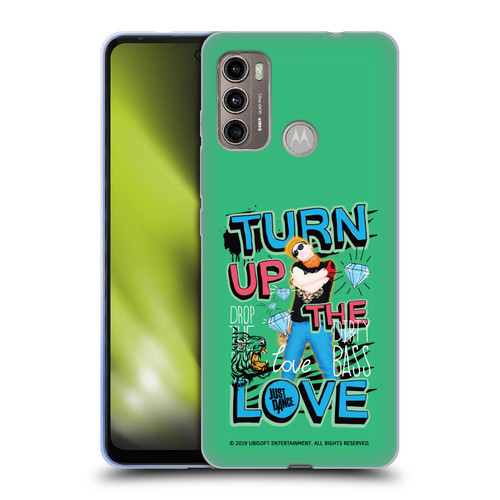 Just Dance Artwork Compositions Drop The Beat Soft Gel Case for Motorola Moto G60 / Moto G40 Fusion