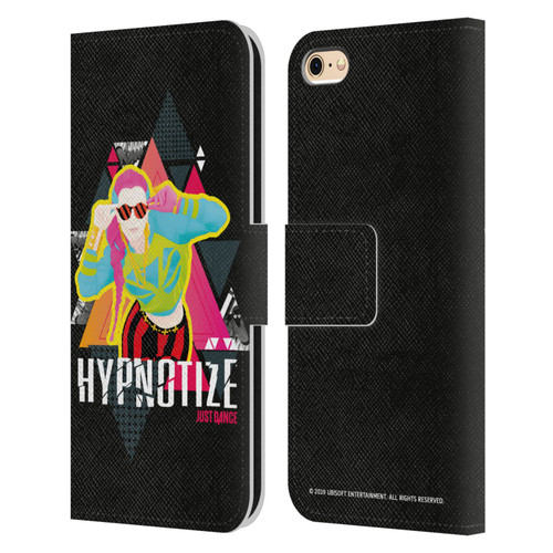 Just Dance Artwork Compositions Hypnotize Leather Book Wallet Case Cover For Apple iPhone 6 / iPhone 6s