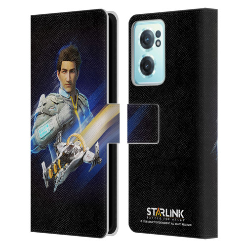 Starlink Battle for Atlas Character Art Mason Arana Leather Book Wallet Case Cover For OnePlus Nord CE 2 5G