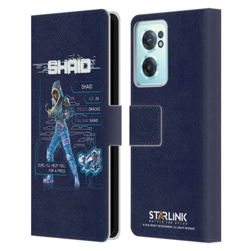 Starlink Battle for Atlas Character Art Shaid 2 Leather Book Wallet Case Cover For OnePlus Nord CE 2 5G