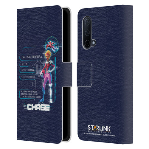 Starlink Battle for Atlas Character Art Chase Leather Book Wallet Case Cover For OnePlus Nord CE 5G