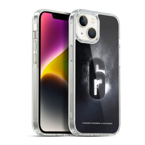 Tom Clancy's Rainbow Six Siege Logos Glow Soft Gel Case for Apple iPhone 14