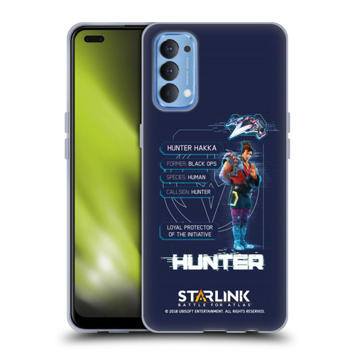 Starlink Battle for Atlas Character Art Hunter Soft Gel Case for OPPO Reno 4 5G