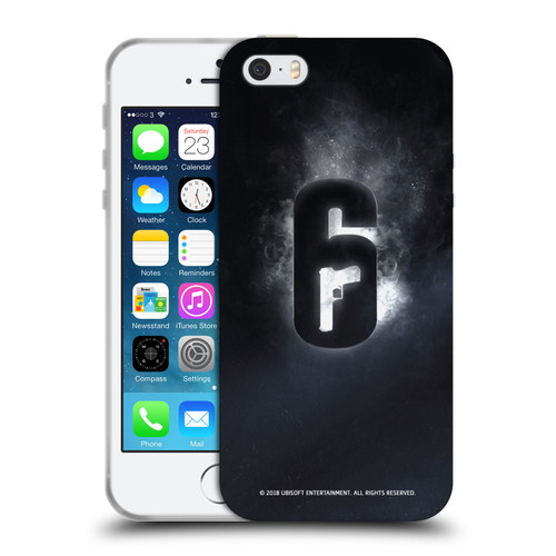 Tom Clancy's Rainbow Six Siege Logos Glow Soft Gel Case for Apple iPhone 5 / 5s / iPhone SE 2016