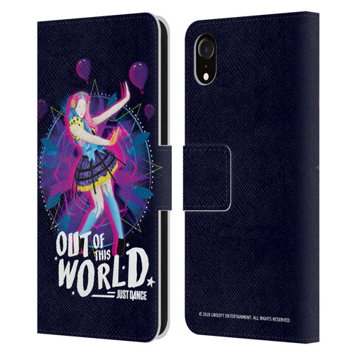Just Dance Artwork Compositions Out Of This World Leather Book Wallet Case Cover For Apple iPhone XR