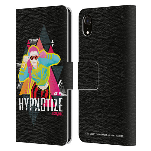 Just Dance Artwork Compositions Hypnotize Leather Book Wallet Case Cover For Apple iPhone XR