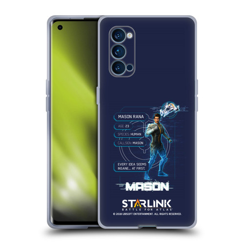 Starlink Battle for Atlas Character Art Mason Soft Gel Case for OPPO Reno 4 Pro 5G