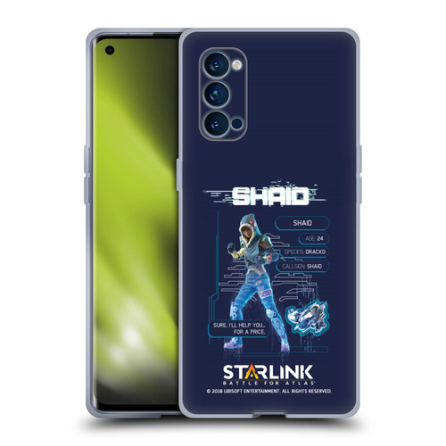 Starlink Battle for Atlas Character Art Shaid 2 Soft Gel Case for OPPO Reno 4 Pro 5G