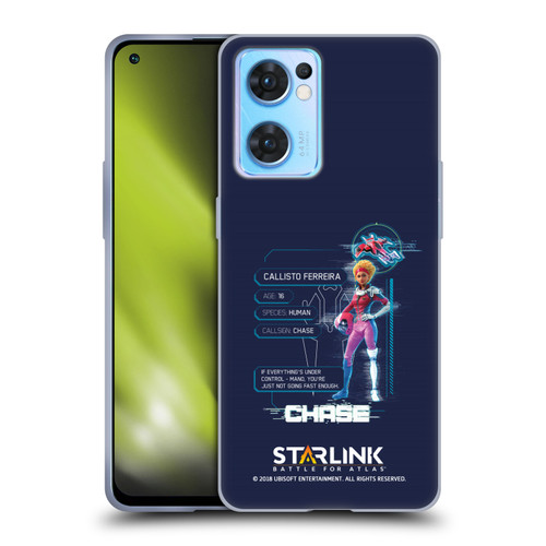 Starlink Battle for Atlas Character Art Chase Soft Gel Case for OPPO Reno7 5G / Find X5 Lite