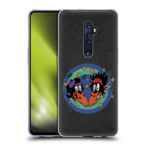 The Black Crowes Graphics Distressed Soft Gel Case for OPPO Reno 2