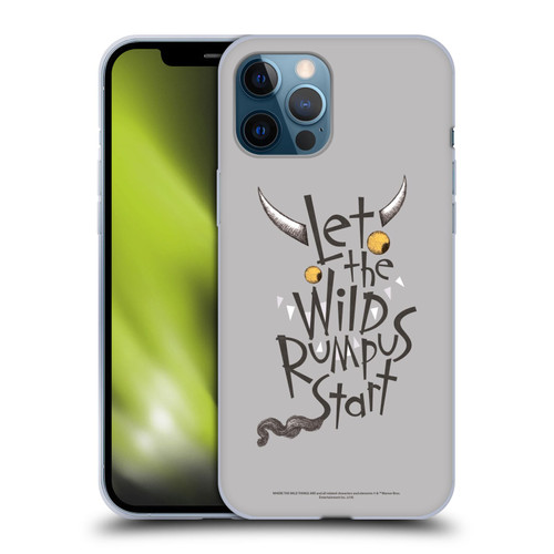 Where the Wild Things Are Literary Graphics Rumpus Soft Gel Case for Apple iPhone 12 Pro Max