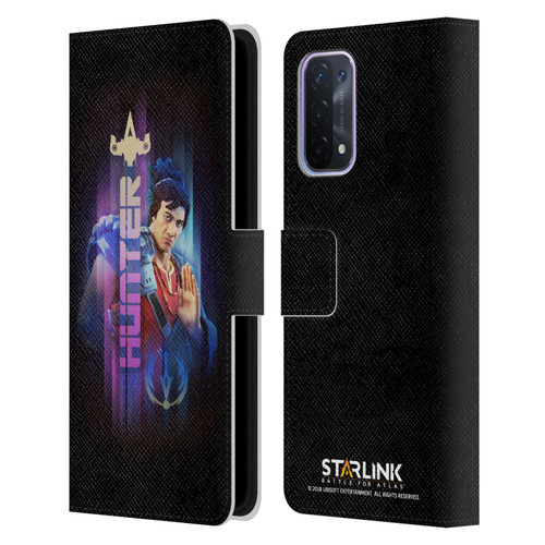 Starlink Battle for Atlas Character Art Hunter Hakka Leather Book Wallet Case Cover For OPPO A54 5G