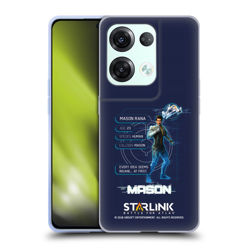 Starlink Battle for Atlas Character Art Mason Soft Gel Case for OPPO Reno8 Pro