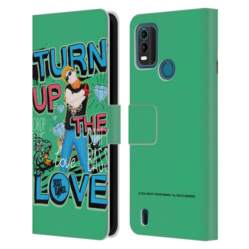 Just Dance Artwork Compositions Drop The Beat Leather Book Wallet Case Cover For Nokia G11 Plus