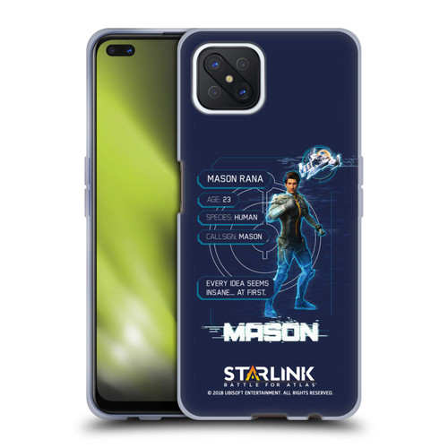 Starlink Battle for Atlas Character Art Mason Soft Gel Case for OPPO Reno4 Z 5G