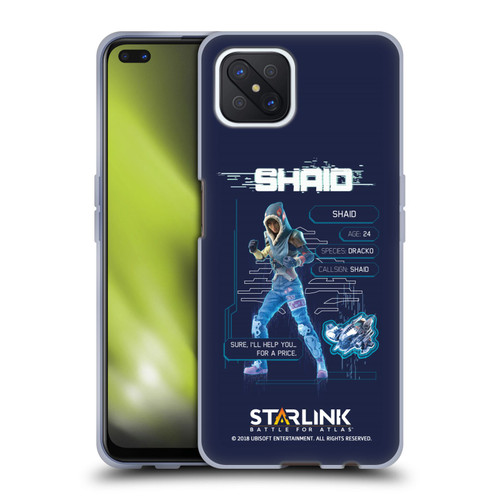 Starlink Battle for Atlas Character Art Shaid 2 Soft Gel Case for OPPO Reno4 Z 5G