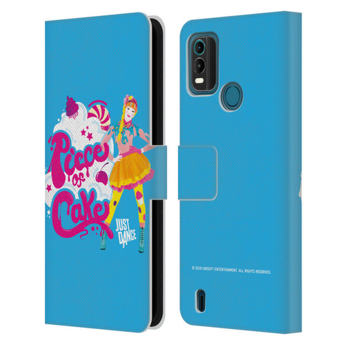 Just Dance Artwork Compositions Piece Of Cake Leather Book Wallet Case Cover For Nokia G11 Plus