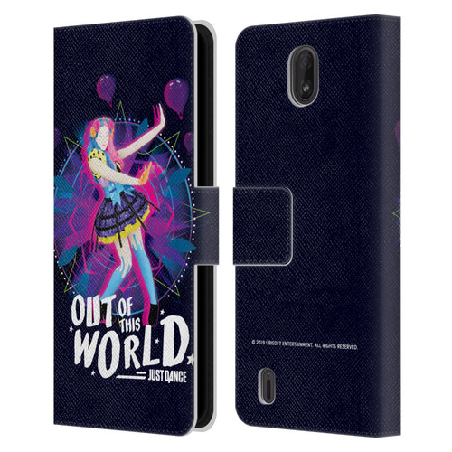 Just Dance Artwork Compositions Out Of This World Leather Book Wallet Case Cover For Nokia C01 Plus/C1 2nd Edition