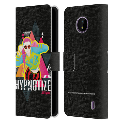 Just Dance Artwork Compositions Hypnotize Leather Book Wallet Case Cover For Nokia C10 / C20