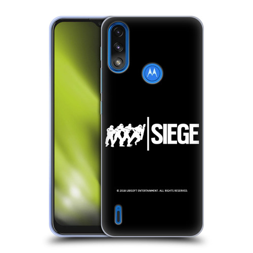 Tom Clancy's Rainbow Six Siege Logos Attack Soft Gel Case for Motorola Moto E7 Power / Moto E7i Power