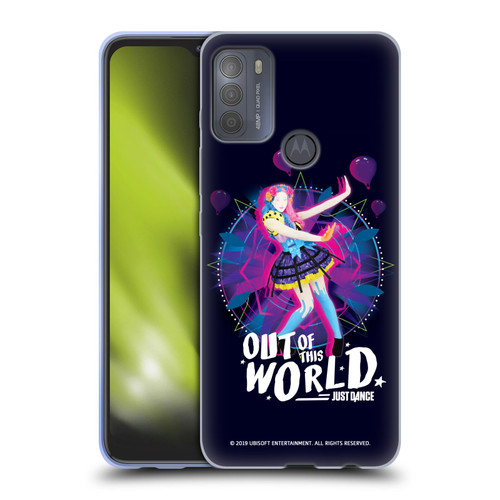 Just Dance Artwork Compositions Out Of This World Soft Gel Case for Motorola Moto G50
