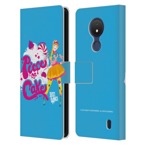 Just Dance Artwork Compositions Piece Of Cake Leather Book Wallet Case Cover For Nokia C21