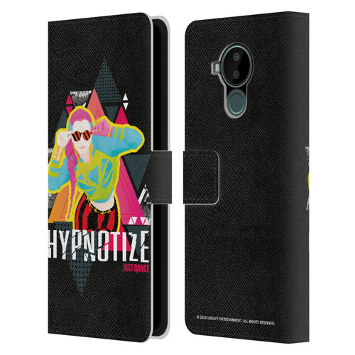 Just Dance Artwork Compositions Hypnotize Leather Book Wallet Case Cover For Nokia C30