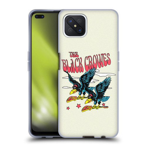 The Black Crowes Graphics Flying Guitars Soft Gel Case for OPPO Reno4 Z 5G