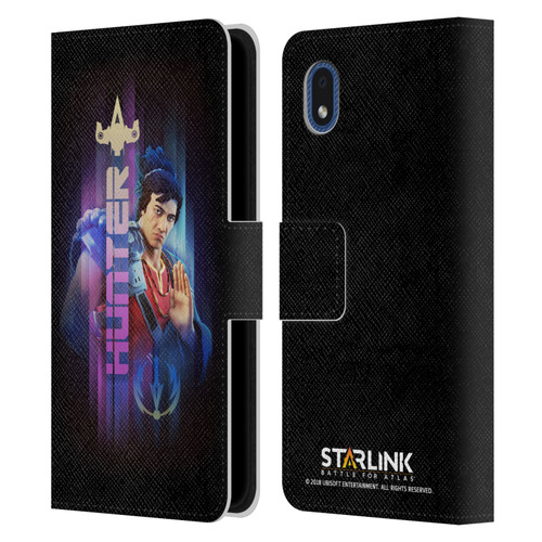 Starlink Battle for Atlas Character Art Hunter Hakka Leather Book Wallet Case Cover For Samsung Galaxy A01 Core (2020)