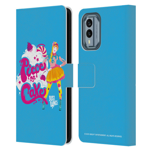 Just Dance Artwork Compositions Piece Of Cake Leather Book Wallet Case Cover For Nokia X30