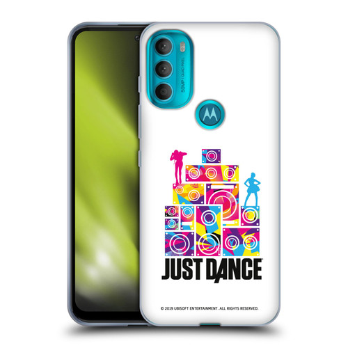 Just Dance Artwork Compositions Silhouette 5 Soft Gel Case for Motorola Moto G71 5G