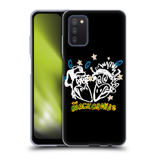The Black Crowes Graphics Heads Soft Gel Case for Samsung Galaxy A03s (2021)
