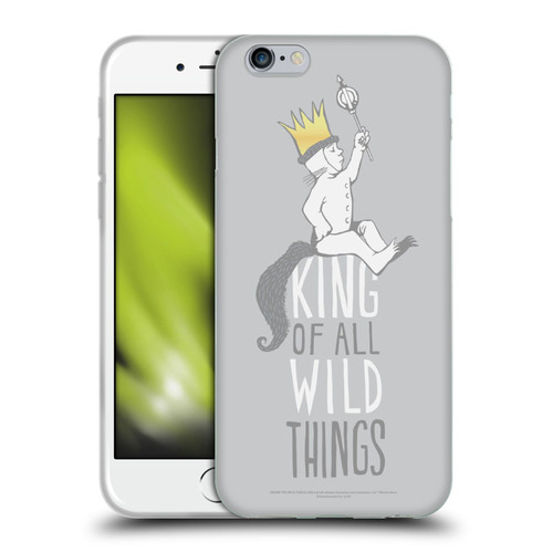 Where the Wild Things Are Literary Graphics King Soft Gel Case for Apple iPhone 6 / iPhone 6s