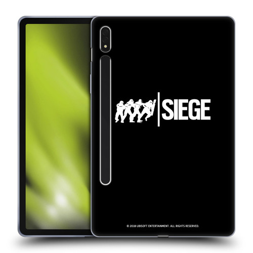 Tom Clancy's Rainbow Six Siege Logos Attack Soft Gel Case for Samsung Galaxy Tab S8