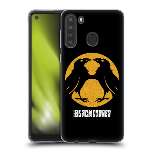 The Black Crowes Graphics Circle Soft Gel Case for Samsung Galaxy A21 (2020)