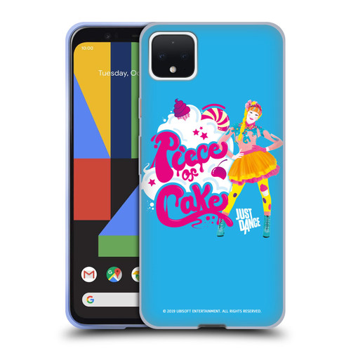 Just Dance Artwork Compositions Piece Of Cake Soft Gel Case for Google Pixel 4 XL