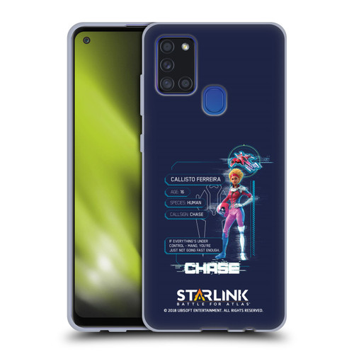 Starlink Battle for Atlas Character Art Chase Soft Gel Case for Samsung Galaxy A21s (2020)