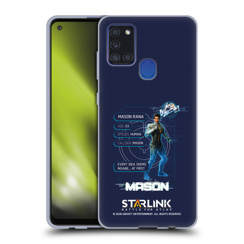 Starlink Battle for Atlas Character Art Mason Soft Gel Case for Samsung Galaxy A21s (2020)
