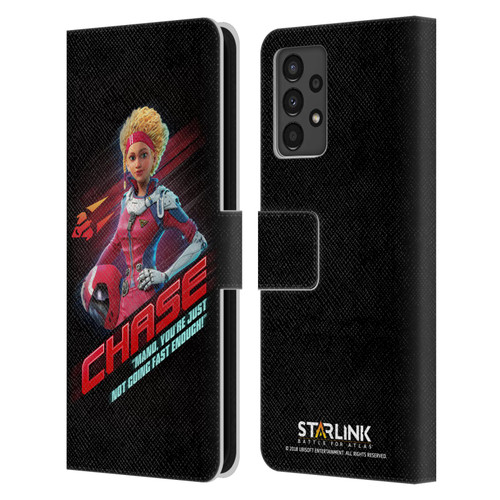 Starlink Battle for Atlas Character Art Calisto Chase Da Silva Leather Book Wallet Case Cover For Samsung Galaxy A13 (2022)