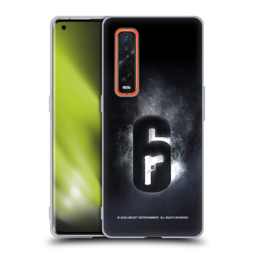 Tom Clancy's Rainbow Six Siege Logos Glow Soft Gel Case for OPPO Find X2 Pro 5G