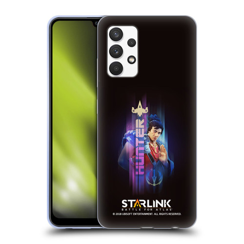 Starlink Battle for Atlas Character Art Hunter Hakka Soft Gel Case for Samsung Galaxy A32 (2021)