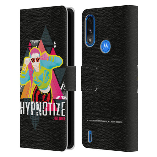 Just Dance Artwork Compositions Hypnotize Leather Book Wallet Case Cover For Motorola Moto E7 Power / Moto E7i Power
