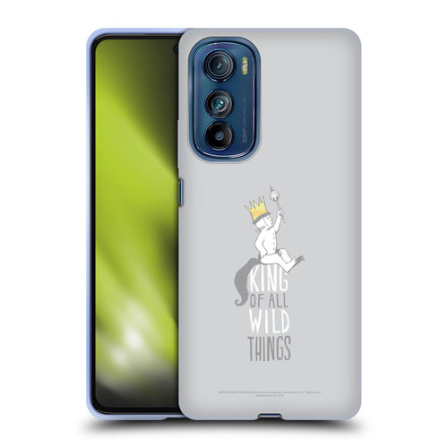 Where the Wild Things Are Literary Graphics King Soft Gel Case for Motorola Edge 30