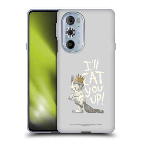 Where the Wild Things Are Literary Graphics Eat You Up Soft Gel Case for Motorola Edge X30