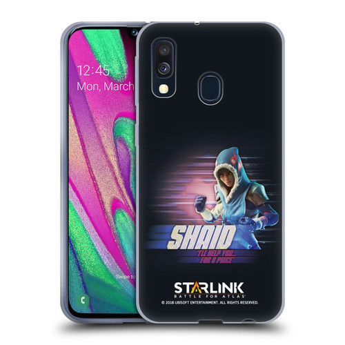 Starlink Battle for Atlas Character Art Shaid Soft Gel Case for Samsung Galaxy A40 (2019)