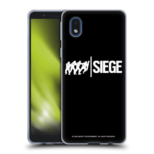 Tom Clancy's Rainbow Six Siege Logos Attack Soft Gel Case for Samsung Galaxy A01 Core (2020)
