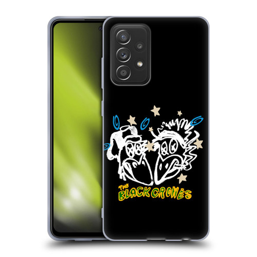 The Black Crowes Graphics Heads Soft Gel Case for Samsung Galaxy A52 / A52s / 5G (2021)